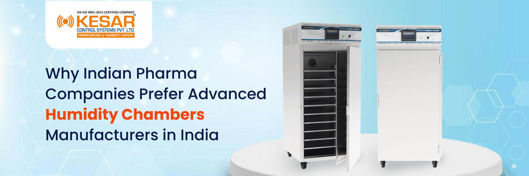 Why Indian Pharma Companies Prefer Advanced Humidity Chamber Manufacturers in India